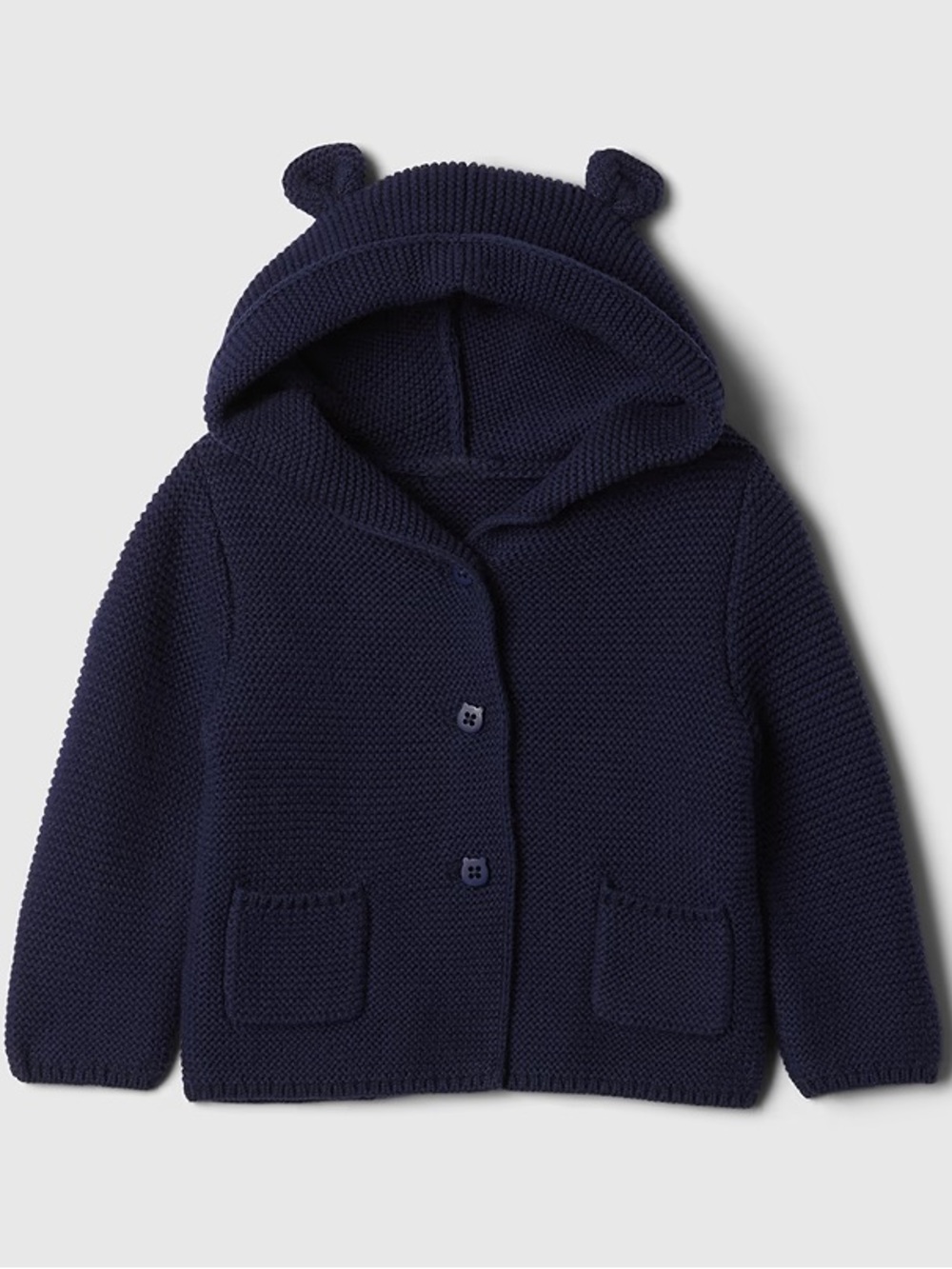 New GAP baby bear cardigan + baby brannan booties 0-3 months